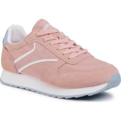 Sneakersy SPRANDI - WP07-91305-01 Pink. Różowe półbuty damskie Sprandi, bez wzorów, z zamszu, bez obcasa, bez zapięcia. Za 159,99 zł.