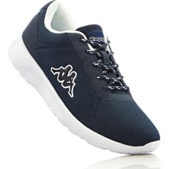 Sneakersy Kappa bonprix ciemnoniebieski. Niebieskie buty sportowe męskie bonprix, na sznurówki. Za 69,99 zł.