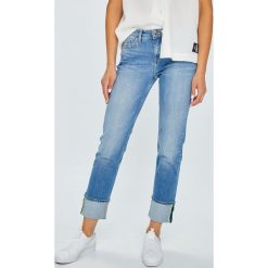 Tommy Hilfiger - Jeansy Rome. Niebieskie proste jeansy damskie marki TOMMY HILFIGER. W wyprzedaży za 429,90 zł.