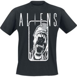 T-shirty męskie z nadrukiem: Alien Aliens – Distressed T-Shirt czarny