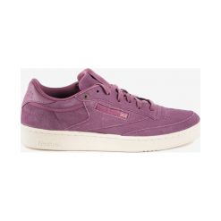 Reebok Classic Club C 85 Tenisówki Fioletowy. Fioletowe trampki męskie Reebok Classic, bez wzorów, ze skóry, bez zapięcia. Za 464,95 zł.