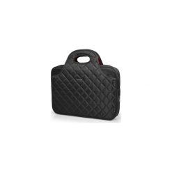 TORBA DAMSKA PORT DESIGNS Firenze laptop 15,6'' czarna (150029). Czarne torby na laptopa marki Port Designs, w paski, z materiału, pikowane. Za 149,00 zł.