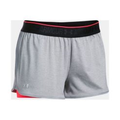 Spodenki sportowe męskie: Under Armour Spodenki damskie UA HG Armour 2-in-1 Short szare r. L (1302784-027)