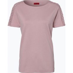 T-shirty damskie: HUGO – T-shirt damski – Nilassa, różowy