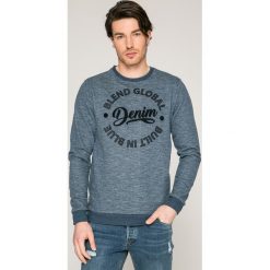 Blend - Bluza. Szare bejsbolówki męskie Blend, l, z aplikacjami, z bawełny, bez kaptura. W wyprzedaży za 79,90 zł.