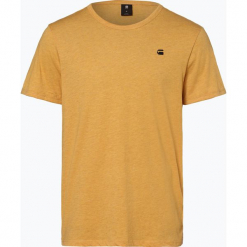 G-Star - T-shirt męski – Base-S, żółty. Żółte t-shirty męskie marki G-Star, s, z dżerseju. Za 99,95 zł.