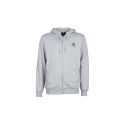 Bluzy Converse CONVERSE STAR CHEVRON EMB FZ HOODIE. Szare bluzy męskie marki Converse, s, bez wzorów, retro, bez kołnierzyka, bez rękawów, bez kaptura. Za 269,00 zł.