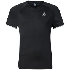 Odlo Koszulka męska T-shirt s/s YOCTO czarna r. L (347992). Czarne koszulki sportowe męskie Odlo, l. Za 219,95 zł.