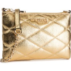 Torebka TRUSSARDI JEANS - Clutch Zip Metal 75B00764 M050. Żółte torebki klasyczne damskie Trussardi Jeans, bez wzorów, z jeansu, klasyczne, bez dodatków. Za 389,00 zł.