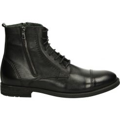 Botki męskie - 6583 LEA BLA. Czarne botki męskie marki Venezia, ze skóry. Za 269,00 zł.