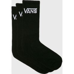 Vans - Skarpety (3-Pack). Czarne skarpetki męskie Vans, bez wzorów, z elastanu. W wyprzedaży za 49,90 zł.