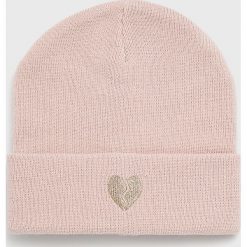 Tally Weijl - Czapka. Różowe czapki damskie marki TALLY WEIJL, na zimę, z dzianiny. Za 29,90 zł.