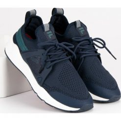 FILA FLAGRUNNER LOW 1010507-29Y. Niebieskie buty sportowe męskie Fila, bez zapięcia. Za 419,90 zł.