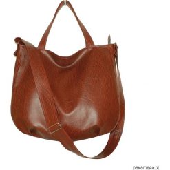 Torebki i plecaki damskie: 5216 ankate, torba hobo, kasztan, brązowa torba