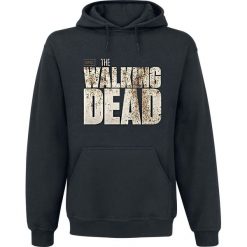 Bluzy męskie: The Walking Dead Walkers Fence Bluza z kapturem czarny