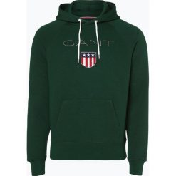 Gant - Męska bluza nierozpinana, zielony. Zielone bluzy męskie rozpinane marki GANT, m, z bawełny. Za 449,95 zł.