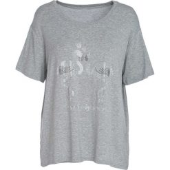 Szary T-shirt Exceedingly. Szare bluzki damskie marki Born2be, xl, z dzianiny, z okrągłym kołnierzem. Za 39,99 zł.