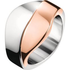 Calvin Klein Pierścień Różowy Srebrny. Szare pierścionki damskie Calvin Klein, srebrne. Za 347,95 zł.