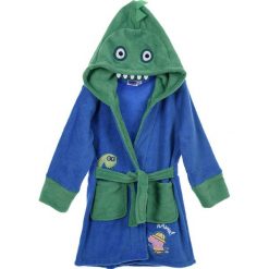 Szlafrok "Peppa Pig" w kolorze niebiesko-zielonym. Niebieskie bielizna chłopięca Paw Patrol, Disney, Star Wars & Co., w paski, z tkaniny. W wyprzedaży za 59,95 zł.