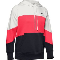 Under Armour Rival Colour Block Bluza Czarny Czerwony. Czerwone bluzy damskie Under Armour, m, w paski, z bawełny, bez rękawów, bez kaptura. Za 240,95 zł.