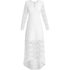 YAS BRIDAL YASLINE DRESS Suknia balowa white. Białe sukienki damskie marki YAS, xs, bez wzorów, z poliesteru, wizytowe, bez kołnierzyka, bez rękawów. W wyprzedaży za 503,30 zł.