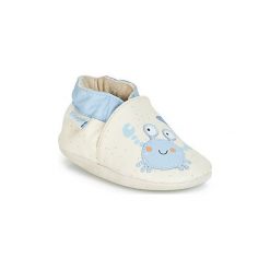 Kapcie niemowlęce Dziecko Robeez SUMMER BEACH. Brązowe buciki niemowlęce marki Robeez, bez zapięcia. Za 139,00 zł.