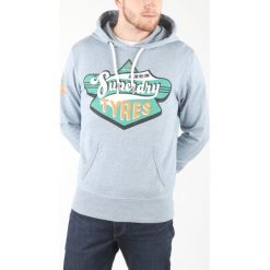 SuperDry Bluza Niebieski. Niebieskie bluzy męskie Superdry, xl, z haftami, z bawełny. Za 395,95 zł.