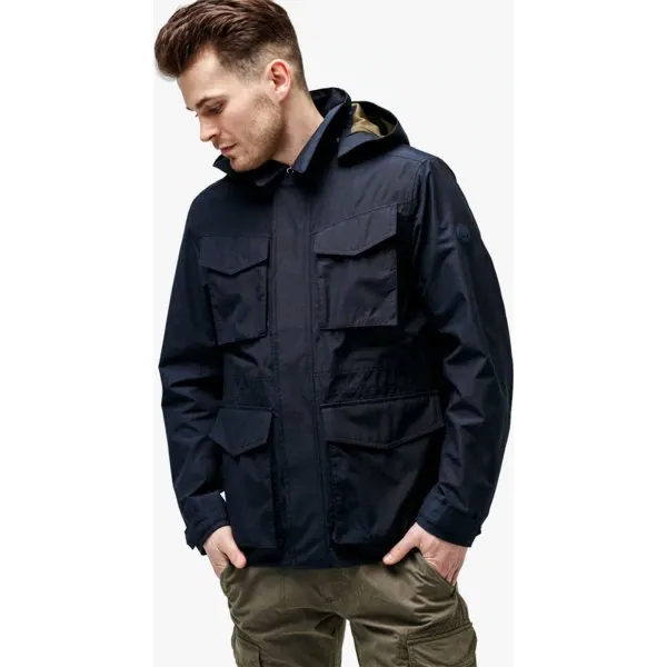 Timberland Kurtka Doubletop Mountain M65 3In1 , granatowy, rozmiar XL. Niebieskie kurtki męskie Timberland, xl, moro, z poliesteru, klasyczne, bez kaptura. W wyprzedaży za 699,99 zł.