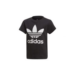 T-shirty z krótkim rękawem Dziecko adidas Koszulka Trefoil. Czarne t-shirty chłopięce Adidas, bez wzorów, z krótkim rękawem. Za 69,95 zł.