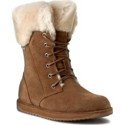Śniegowce EMU Australia Shoreline W11249. Pomarańczowe śniegowce damskie EMU Australia, bez zapięcia. W wyprzedaży za 599,00 zł.