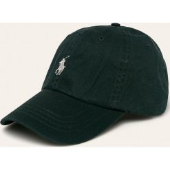 Polo Ralph Lauren - Czapka. Niebieskie czapki męskie Polo Ralph Lauren, bez wzorów, z bawełny. W wyprzedaży za 129,90 zł.
