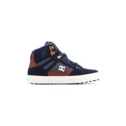 Buty DC Shoes DC Spartan Hight WC WNT ADYS400005 NVY. Niebieskie trampki męskie DC Shoes, bez wzorów, bez zapięcia. Za 324,10 zł.
