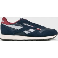 Reebok Classic - Buty Classic Leather Mu. Niebieskie buty sportowe męskie Reebok Classic, ze skóry, na sznurówki, reebok classic. Za 379,90 zł.