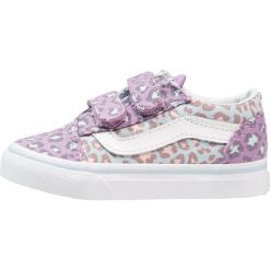 Vans OLD SKOOL Tenisówki i Trampki baby blue/diffused orchid. Niebieskie trampki dziewczęce Vans, ze skóry ekologicznej. Za 159,00 zł.