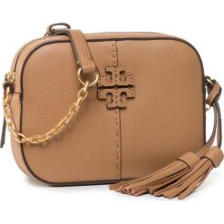 Torebka TORY BURCH - Mcgraw Camera Bag 64447 Tiramisu 227. Pomarańczowe listonoszki damskie Tory Burch, bez wzorów, ze skóry, bez dodatków. Za 1449,00 zł.