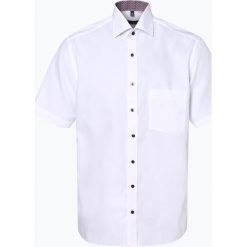Eterna Modern Fit - Koszula męska – niewymagająca prasowania, czarny. Czarne koszule męskie Eterna Modern Fit, m, bez wzorów, eleganckie, z kontrastowym kołnierzykiem, bez rękawów. Za 249,95 zł.