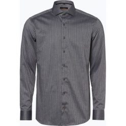 Eterna Slim Fit - Koszula męska – niewymagająca prasowania, czarny. Czarne koszule męskie Eterna Slim Fit, m, bez wzorów, z bawełny, bez kołnierzyka, bez rękawów. Za 249,95 zł.