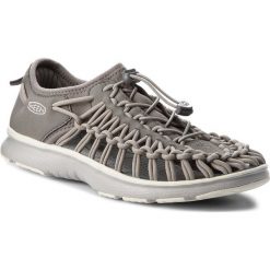 Sandały KEEN - Uneek 02 1019251 Neutral Gray/Gargoyle. Szare sandały chłopięce Keen, z tworzywa sztucznego, bez zapięcia. W wyprzedaży za 179,00 zł.
