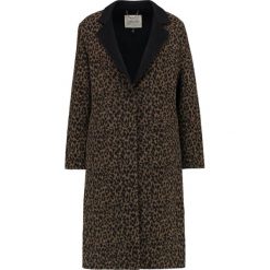 Płaszcze damskie pastelowe: Topshop SEAM LEOPARD Płaszcz wełniany /Płaszcz klasyczny black