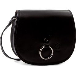 Torebka CREOLE - K10401 Czarny. Czarne listonoszki damskie marki Creole, ze skóry. Za 119,00 zł.