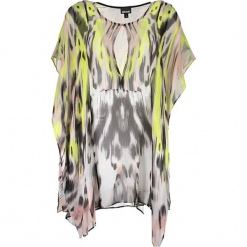 Sukienka ze wzorem. Brązowe sukienki Just Cavalli, Calvin Klein, Lee, m, z okrągłym kołnierzem, midi, proste. W wyprzedaży za 999,95 zł.