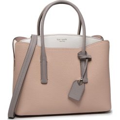 Torebka KATE SPADE - Margaux Large Satchel PXRUA160 Blush Multi 685. Brązowe torebki klasyczne damskie Kate Spade, bez wzorów, ze skóry, klasyczne, na ramię, bez dodatków. W wyprzedaży za 1249,00 zł.