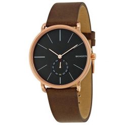 Skagen Hagen SKW 6213. Różowe zegarki męskie Skagen, złote. W wyprzedaży za 502,00 zł.