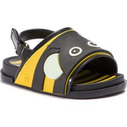 Sandały MELISSA - Mini Melissa Beach Slide Sanda 32448 Black/Red/Yellow 53455. Żółte sandały dziewczęce Melissa. W wyprzedaży za 199,00 zł.