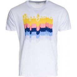 Pepe Jeans T-shirt męski Liam, XL, biały. Białe koszulki męskie Pepe Jeans, xl, bez wzorów, z bawełny, eleganckie, bez kołnierzyka, bez rękawów. Za 169,00 zł.