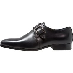 Brett & Sons Eleganckie buty natur noir. Czarne buty wizytowe męskie marki Brett & Sons, z materiału. Za 589,00 zł.