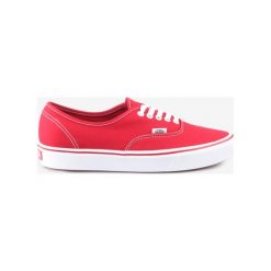 Vans ComfyCush Authentic Tenisówki Czerwony. Czerwone trampki męskie Vans, bez wzorów, z materiału, bez zapięcia. Za 292,95 zł.