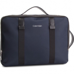 Plecak CALVIN KLEIN - Braced Convert Briefcase K50K42270 Navy 068. Niebieskie plecaki męskie Calvin Klein, z materiału. Za 699,00 zł.
