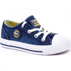 Trampki. Szare trampki dziewczęce SHOES 2, bez wzorów, bez zapięcia. Za 89,90 zł.