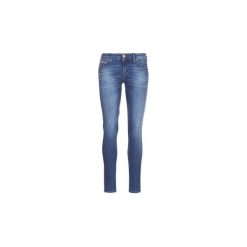 Jeansy skinny Diesel GRACEY. Niebieskie jeansy damskie Diesel, bez wzorów, z jeansu. Za 527,20 zł.